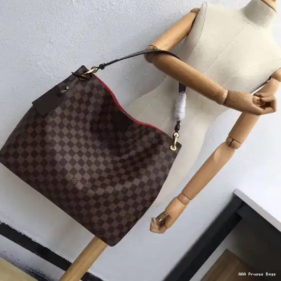 AAA Pruses Bags MM GRACEFUL Vuitton Louis 0603